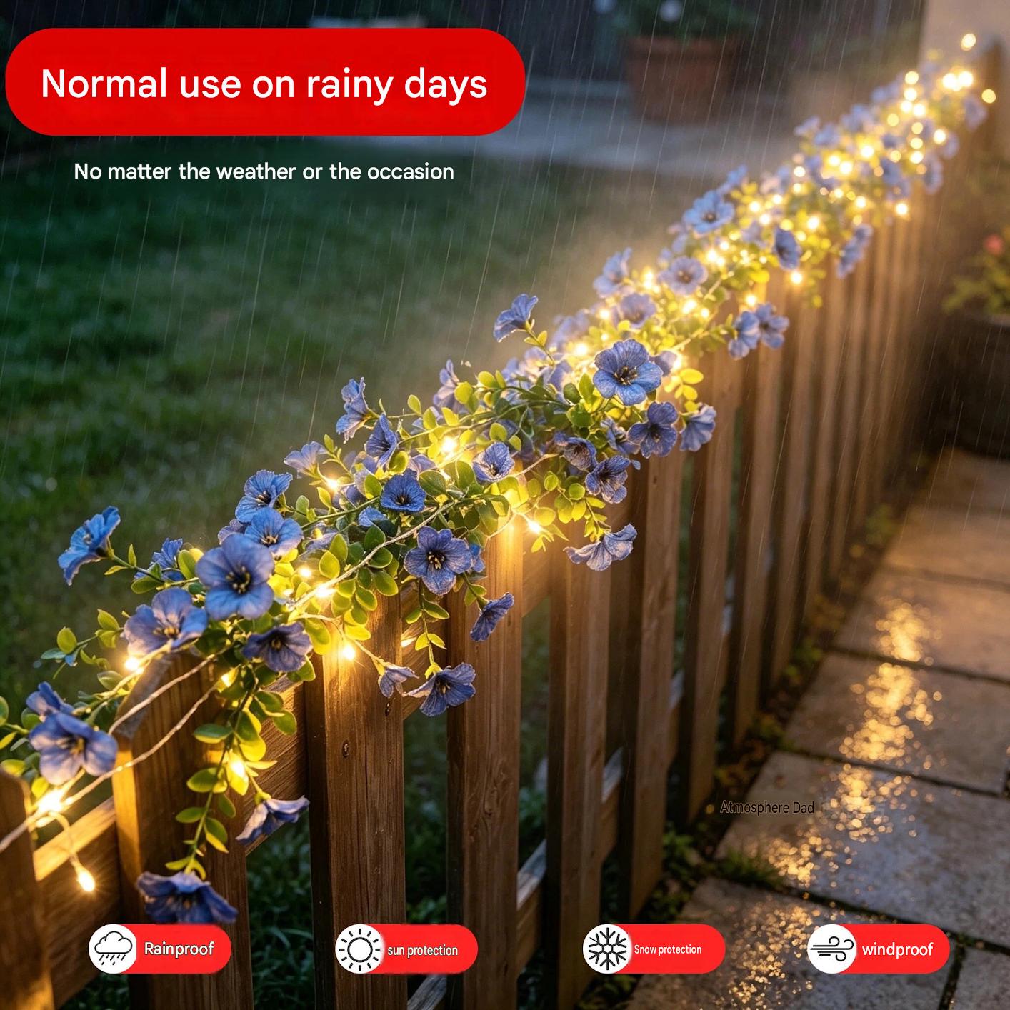 Lampu Rangkaian Mawar Tenaga S - Led Fairy String Lights ulasan dan harga