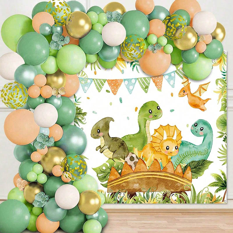 Set Balon Dinosaurus untuk Dek - Tinsel Garland Decoration ulasan dan harga