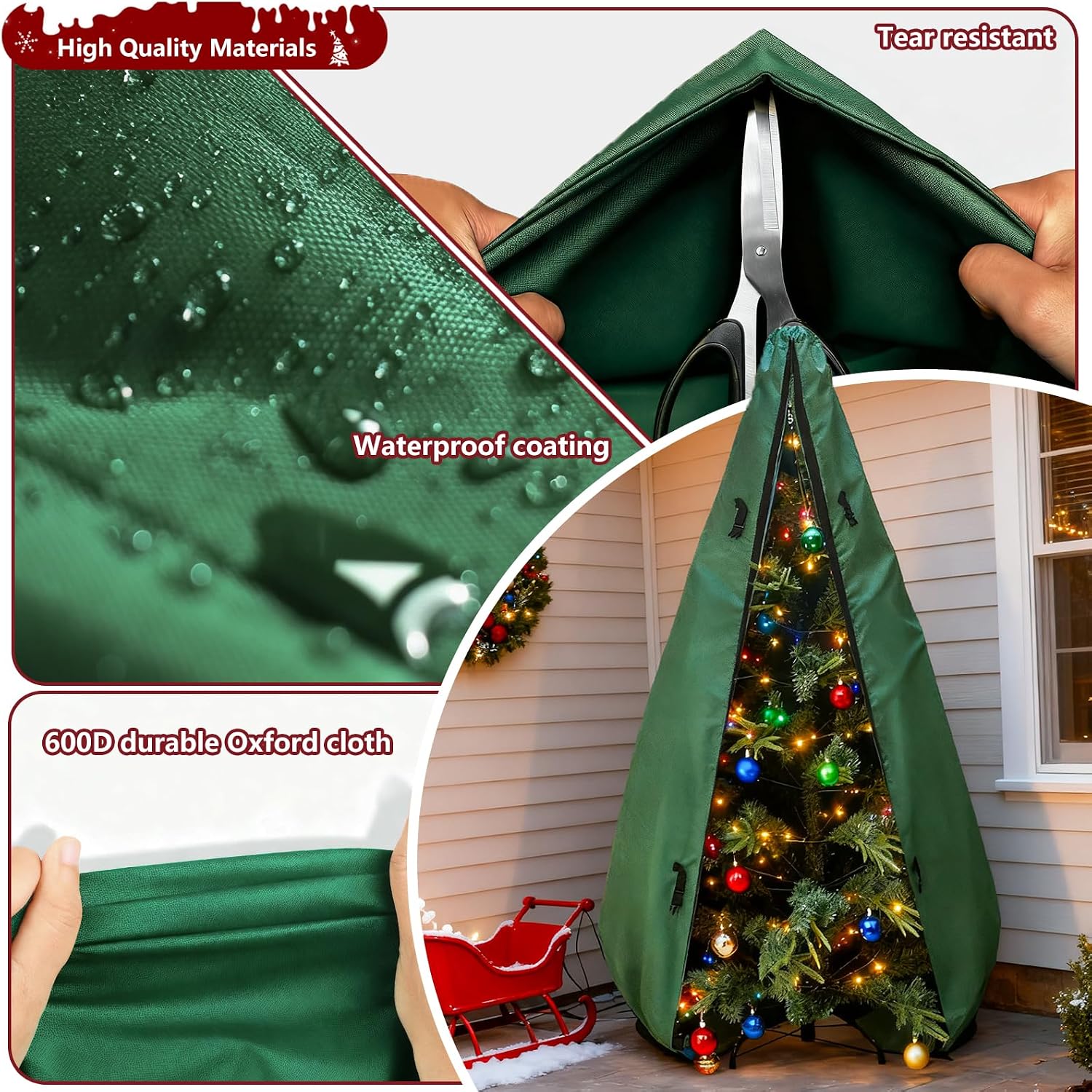 Tas Penyimpanan Pohon Natal Te - Christmas Tree Artificial ulasan dan harga