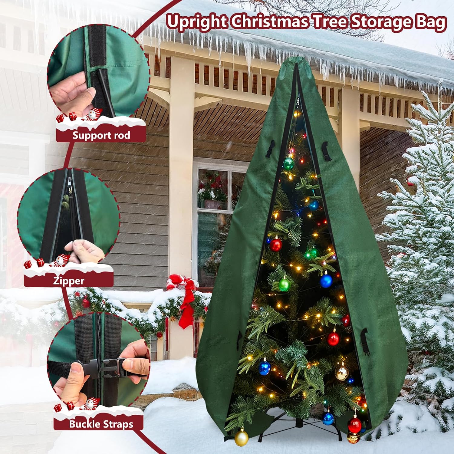 Tas Penyimpanan Pohon Natal Te - Christmas Tree Artificial ulasan dan harga